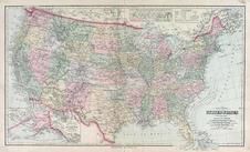 United States Map, Hardin County 1892